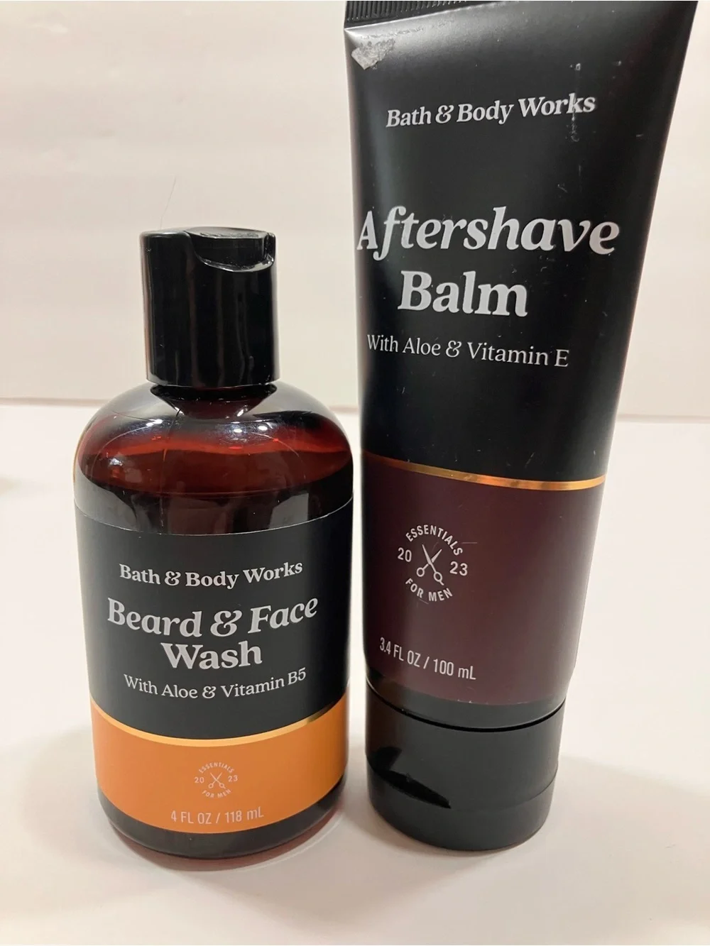 Men Face Wash/Aftershave Balm - Bath and Body Works